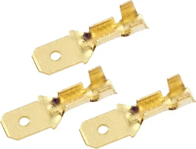 Produktbild von Flachstecker blank männlich unisoliert Kabelschuhe KFZ Sortiment 2,8 mm Set 100 Stück