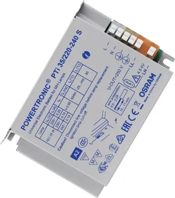 Produktbild von OSR Powertronic EVG 35W PTI35/220-240S für HCI/HIT-CRI - Einbaugerät