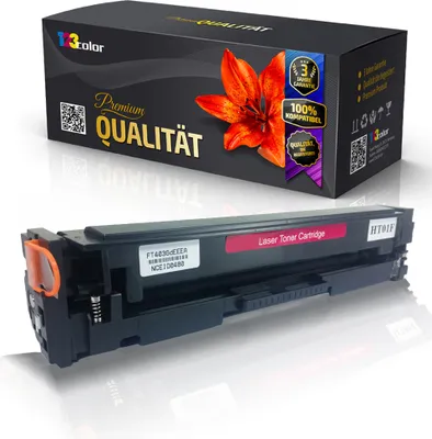 Produktbild von Kompatible Tonerkartusche für HP Color LaserJet Pro MFP M 281 fdw Color LaserJet Pro MFP M 281 fw CF543X 203X CF543 CF 543X CF 543 Magenta Rot - Office Print Serie