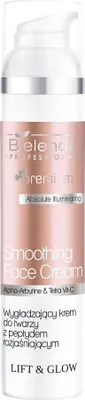 Zdjęcie produktu dla Bielenda Professional Lift & Glow Wygładzający krem do twarzy z peptydem rozjaśniającym, 100 ml