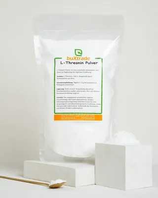 Produktbild von 100 g Threonin Pulver | Aminosäure | Proteine | Buxtrade | Threonin