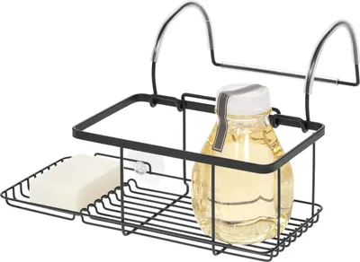 Produktbild von Badewannenablage - Badezimmerorganisation - 1 Stück - Stahl - 30,7 x 25,9 x 16,9 cm