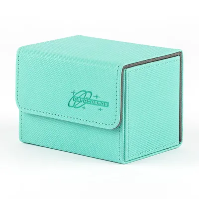 Produktbild von cardcosmos 100+ Premium Deck Box Mint – Sammelkarten Box mit Magnetverschluss