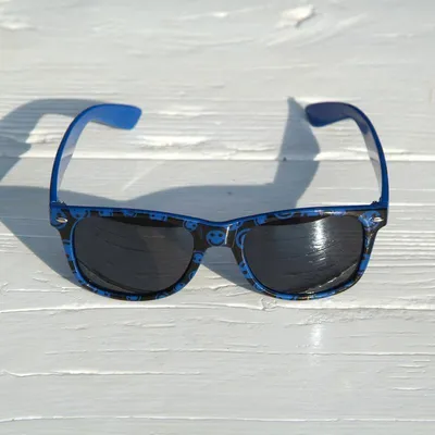Produktbild von Freak Scene Sonnenbrille - L - Smilers blau-schwarz