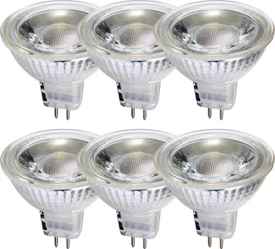 Produktbild von 6 x LED Premium Glas Reflektor GU5,3 5W 350lm warmweiß 2700K 38°