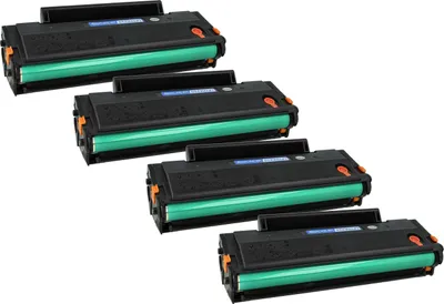 Produktbild von vhbw 4x Toner kompatibel mit Pantum P 2200 Series, 2500, 2502 W, 2500 W, 2207, 2200 Drucker - Kompatible Tonerkartuschen, Schwarz