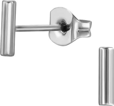 Produktbild von Titan Ohrringe Ohrstecker mit Stab