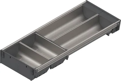 Produktbild von Blum Orga-Line Besteckeinsatz Set - Besteckkasten ZSI.XXXBI2N, NL 500mm, grau