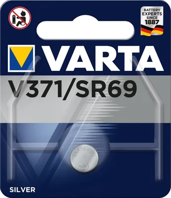 Produktbild von SILVER Coin V371/SR69, 1er Blister Batterie