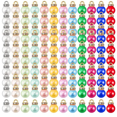 Mini-Kugeln 120 Stück 10 mm bunt Christbaumschmuck