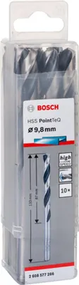 Produktbild von Metallspiralbohrer HSS PointTeQ, DIN 338, 9,8 mm, 10er-Pack