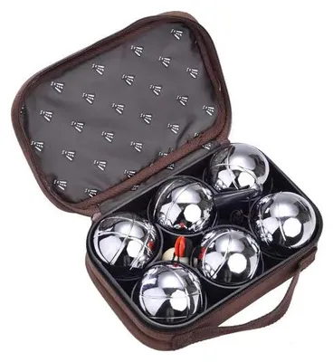 Produktbild von Set mit 6 Pétanque-Kugeln (Boule)