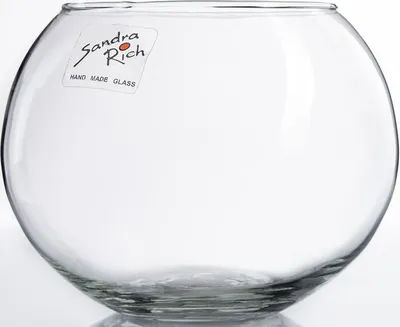 Produktbild von GLOBE vase - klar - 13,5x13,5x12cm - Glas