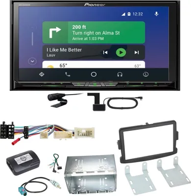 Produktbild von Pioneer AVH-Z9200DAB Android Auto Carplay Einbauset für Dacia Dokker Sandero