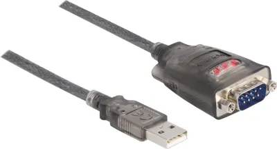 Immagine prodotto di DELOCK Adapter USB 2.0 Typ-A zu 1 x Seriell RS-232 D-Sub 9
