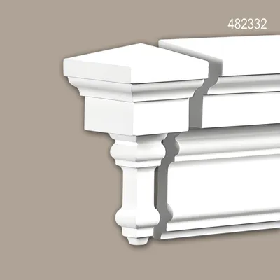 Produktbild von Profhome 482332 Stirnelement Fassadenelement Fassadenstuck