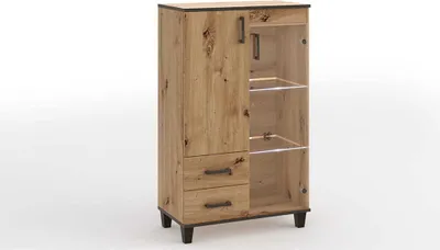Produktbild von Vitrine Kommode Pro 01 artisan eiche