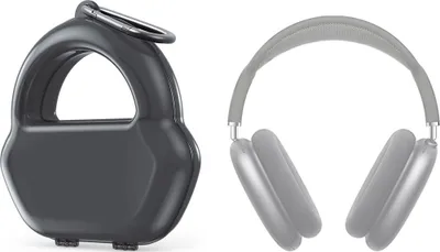 Produktbild von Mobigear Matte Box  Apple AirPods Max Hardcase Hülle - Schwarz