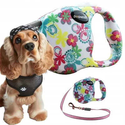 Produktbild von Dogness Automatische Hundeleine Band 4m bis 25kg