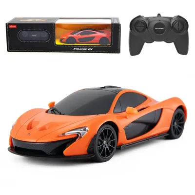 Zdjęcie produktu dla McLaren P1 R/C 1:24 Rastar – Licencjonowany Sportowy Model z Pilotem 2.4 GHz i Realistycznymi Detalami