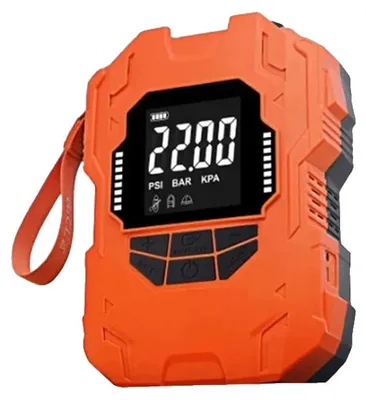 Image de Pompe à air électrique, 22 PSI, batterie rechargeable, pompe électrique
