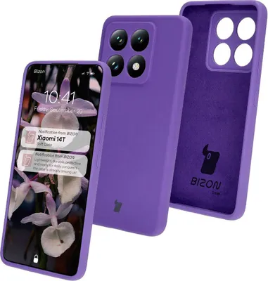 Produktbild von Bizon Soft Case für Xiaomi Redmi 14C 4G / Poco C75, Lila