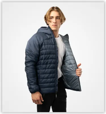 Produktbild von BAUER TEAM PUFFER JACKET S23/24 - 1062334, Größe:XL, Farbe:Navy