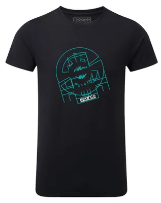 Immagine prodotto di T-shirt Sparco Tron nera taglia L