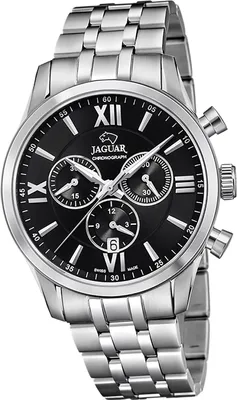 Produktbild von Jaguar Herren Uhr Analog Luxus Edelstahl Armbanduhr Acamar silber D2UJ963/4
