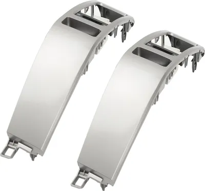 Image de 2PCS Dashboard Air Vent Panel 55474-60040 Gauche Droite Remplacement Pour Land Cruiser Prado J120 2003-2009 Argent