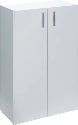 Produktbild von CASARIA® Kommode mit 2 Türen 115,5x60x30cm Holz Modern höhenverstellbarer Einlegeboden Schlafzimmer Büro Flur Mehrzweckschrank Aktenschrank Schrank Weiß
