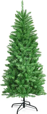 Imagen del producto de Árbol de Navidad artificial luminoso de 150 cm, con luces cálidas blancas y verdes