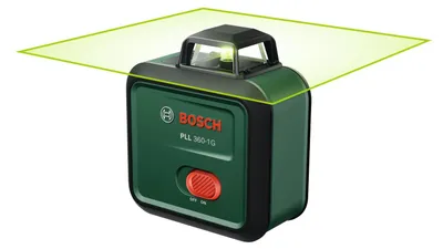 Produktbild von BOSCH Linienlaser – PLL 360-1 G – Mit Bedienungsanleitung, Schutzkoffer und Lithium-Ionen-Akku