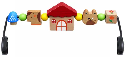 Produktbild von Babywippe mit Spielzeug und Unterstützung