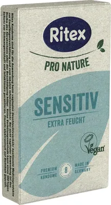 Immagine prodotto di Ritex PRO NATURE SENSITIV Condome - Confezione da 8 pezzi