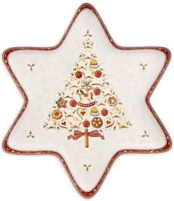 Obrázek produktu pro Villeroy & Boch 1486123885, Vícebarevný, Obrázek, Porcelán, Hvězda, 375 mm, 330 mm