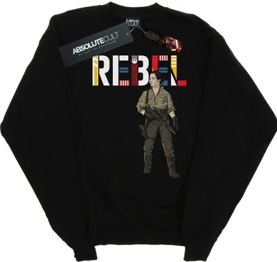 Produktbild von Star Wars - "The Rise Of Skywalker Rebel" Sweatshirt für Herren BI46903 (S) (Schwarz)