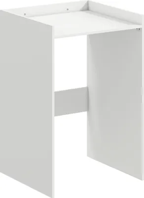 Zdjęcie produktu dla Szafka łazienkowa z otwartą półką, biała, 64 x 60 x 97,5 cm