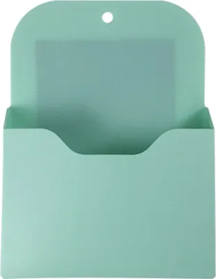Produktbild von Magnetischer Aktenhalter, Aufbewahrungsbox, einfarbig, große Kapazität, magnetische Tasche in voller Größe, zum Aufhängen an der Wand, Akten-Organizer