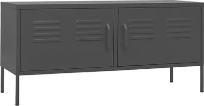 Zdjęcie produktu dla VidaXL 336231, Antracyt, Stal, Stal, 50 kg, 1050 mm, 350 mm