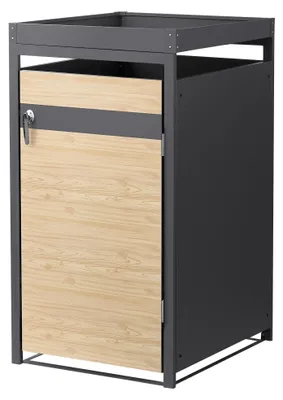 Obrázek produktu pro ML-Design box na odpadky se stříškou na sázení pro 1 odpadkový koš 240L 68x80x124 cm ocelový