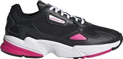 A side view of an Adidas Falcon W sneaker.