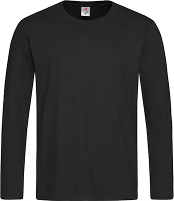 Immagine prodotto di Stedman ST2500 | Maglietta classica a maniche lunghe da uomo - Colore: Nero Opale - Taglia: 3XL