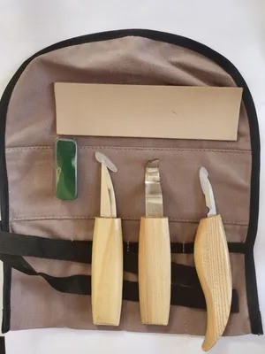 Schnitzmesser Set, mit Gravurhakenmessern, Schnitzmessern, Detailgravurmessern, Holzverarbeitung DIY für Kinder und