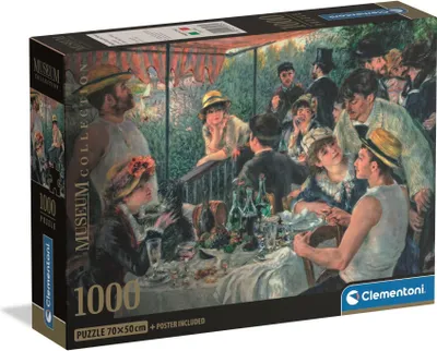 Image de CLE puzzle 1000 CompactMus.LunchOfTheBoatP.37063