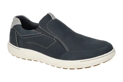 Produktbild von Clarks MAPSTONE STEP Herrenschuhe - bequeme Slipper - Halbschuhe blau NEU