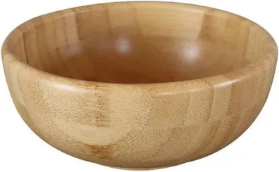 Productafbeelding van Famanu bamboe schaal, diameter 20 cm – schaal, fruitschaal en servies, decoratief