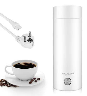 Reiswasserkocher 400 ml, 3-in-1 Mini, Edelstahl, automatische Abschaltung