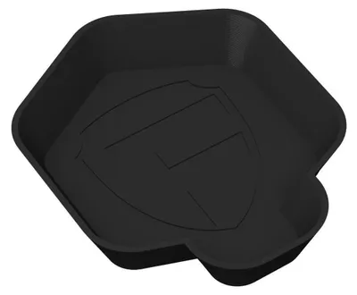 Produktbild von Token-Tray SHELL Mini schwarz für Spielzubehör