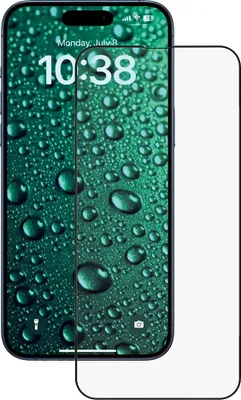 Zdjęcie produktu dla ANANK 3D Invisible 3X Reinforced Edge Edge Szkło do iPhone'a 16 - czarne